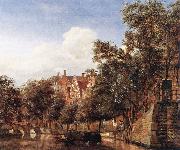 HEYDEN, Jan van der View of the Westerkerk, Amsterdam  sf USA oil painting reproduction